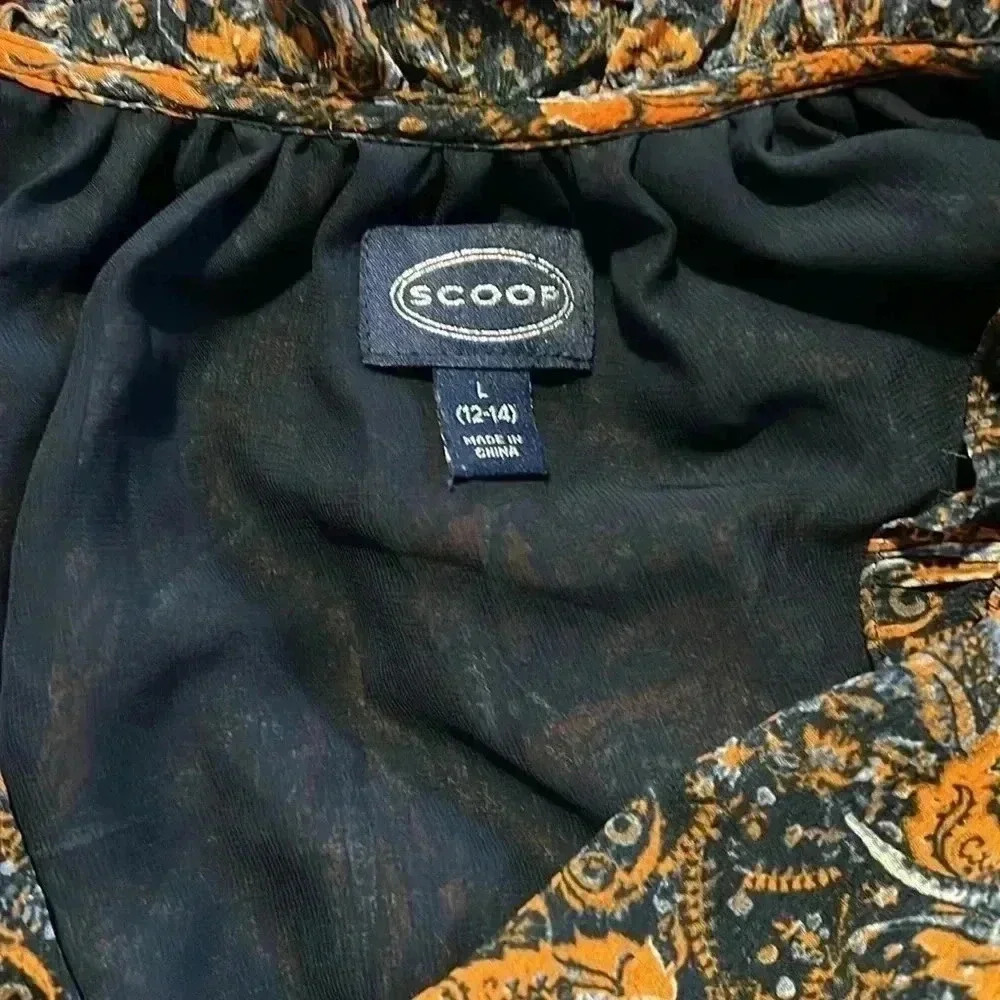 Scoop Women’s Tiered Midi Dress U8 - Picture 3 of 7